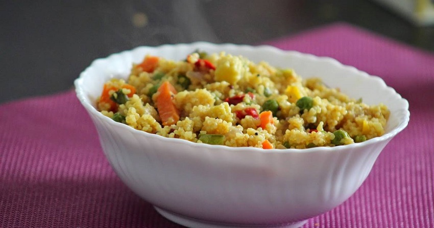 Colorful Dalia Upma