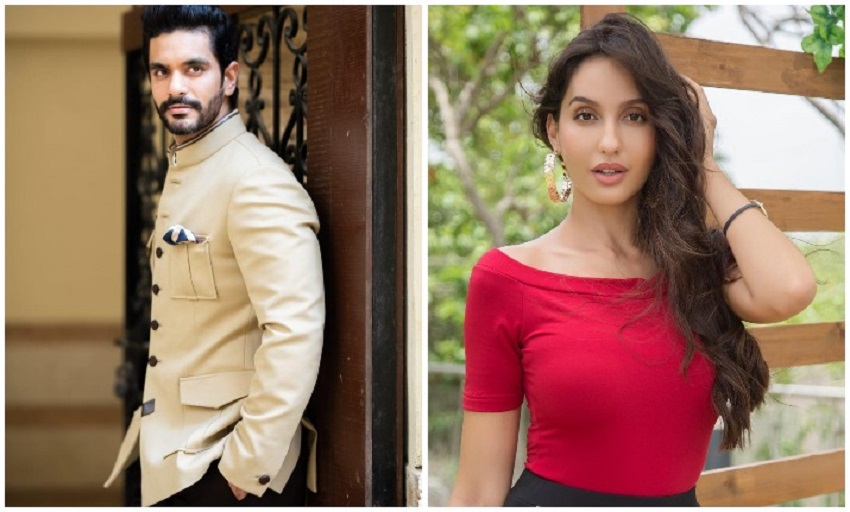 Angad Bedi and Nora Fatehi