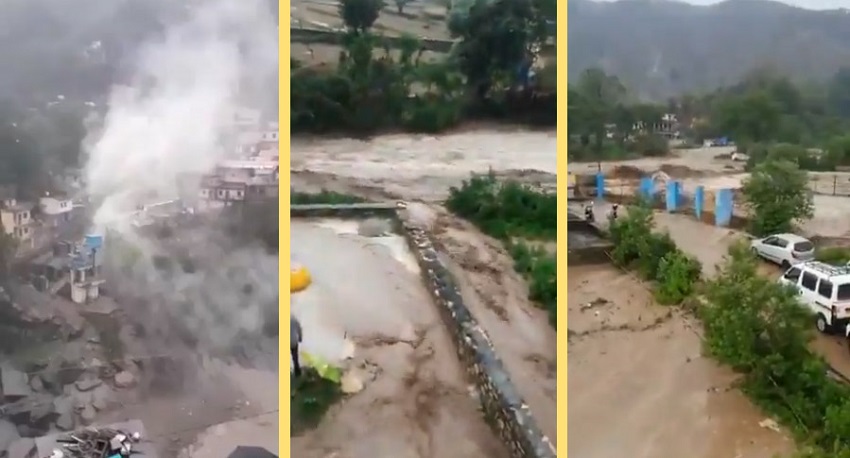 cloudburst uttarakhand