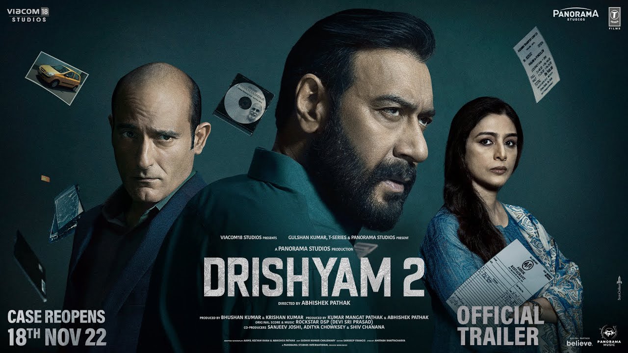 Drishyam 2 Hindi Movie Download in HD Telegram Link